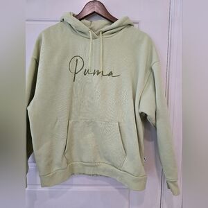 Puma Light Green Hoodie